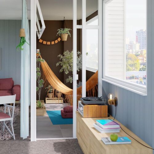 Balcony Hammock Pictures and Ideas 1