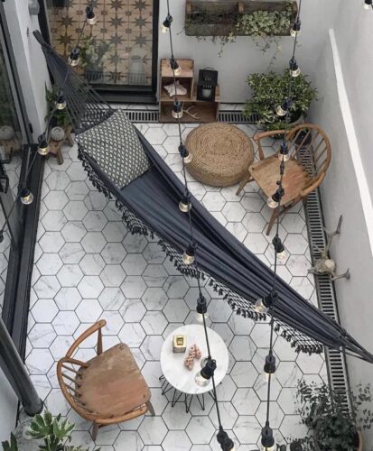 Balcony Hammock Pictures and Ideas 8